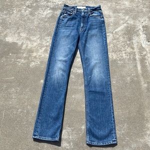 MOTHER SUPERIOR High Waisted Rider Skimp in Cowboys Don't Cry